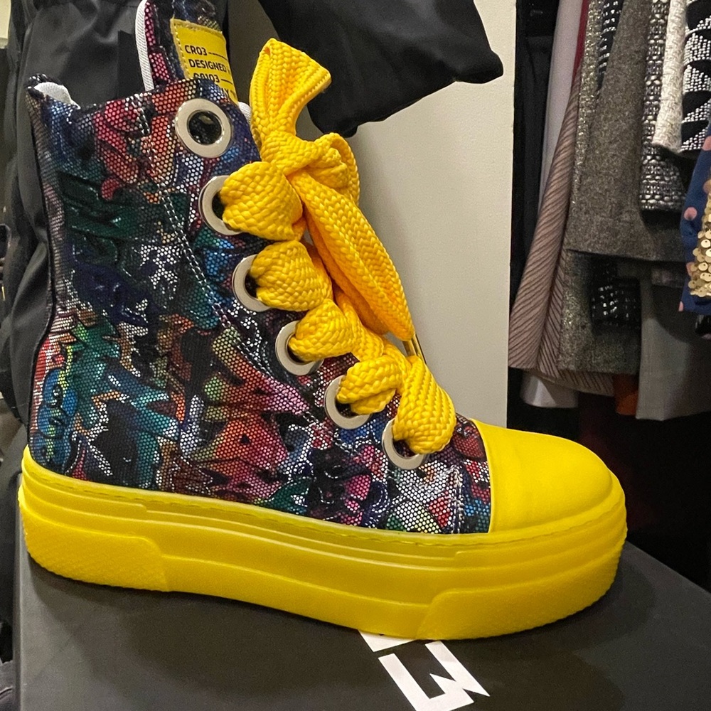 Christian Zerostre Platform Sneakers (Calypso)